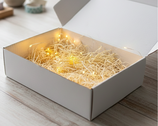 add fairy light to your box