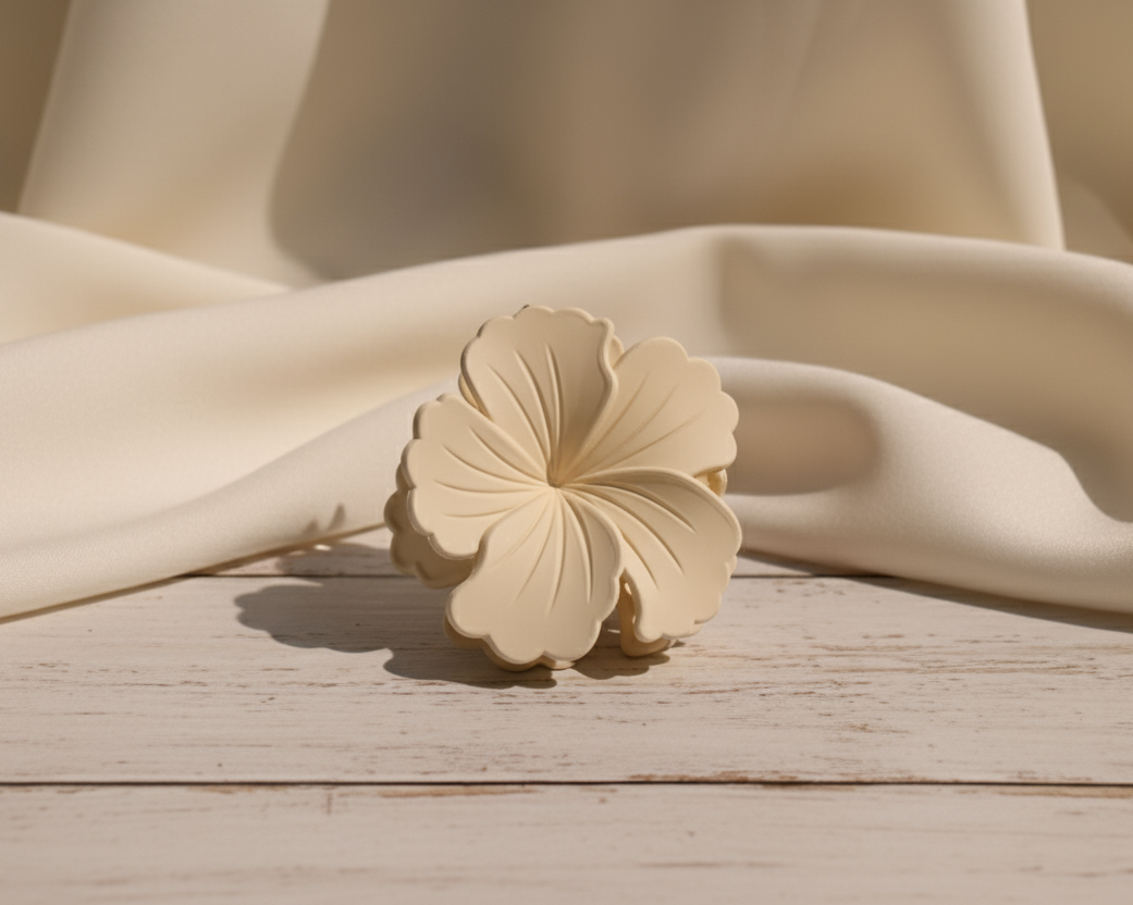 flower shaped claw clips