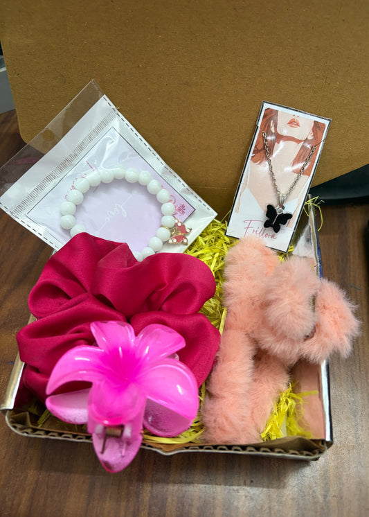 butterfly hamper (pink)